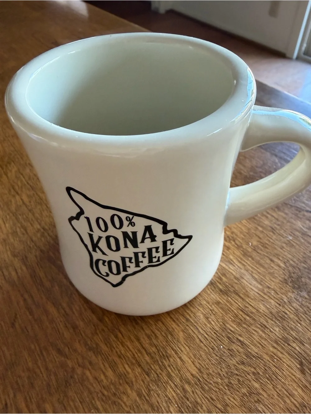 Ivory Ceramic Coffee Mug -